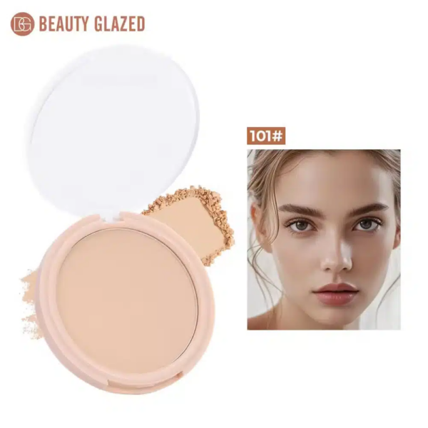 Beauty Glazed Pressed Powder Compact - 101